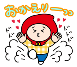 Little Red Hood Boy 2 sticker #14908377