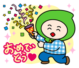 Little Red Hood Boy 2 sticker #14908379