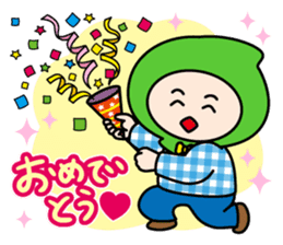 Little Red Hood Boy 2 sticker #14908379