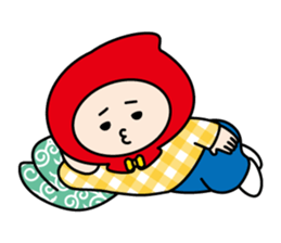 Little Red Hood Boy 2 sticker #14908395