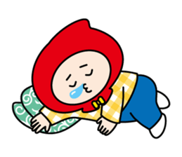 Little Red Hood Boy 2 sticker #14908397