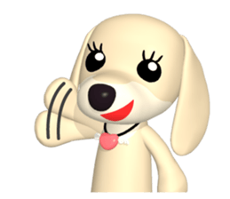 3D Dachs Friends(4) With Valentine's Day sticker #14908935