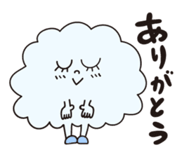 Feelings of Mokumokumo sticker #14909479
