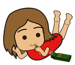 Banana mushroom sticker #14909681