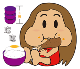 Banana mushroom sticker #14909700