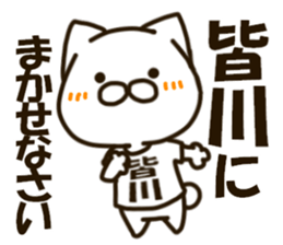 MINAKAWA-cat sticker #14910389