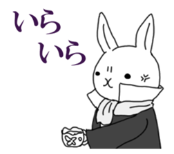 Time of the rabbit sticker #14910913