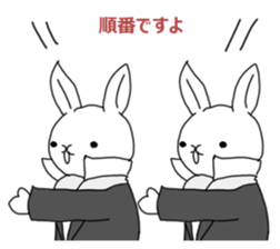 Time of the rabbit sticker #14910917