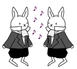 Time of the rabbit sticker #14910929