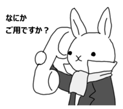 Time of the rabbit sticker #14910931