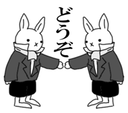 Time of the rabbit sticker #14910942