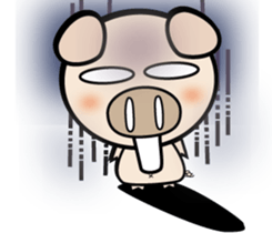 87 PIG sticker #14911383