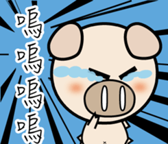 87 PIG sticker #14911385