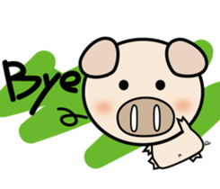 87 PIG sticker #14911392