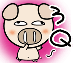 87 PIG sticker #14911396