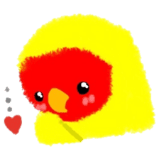 Love-bird PIPI 3 sticker #14911683