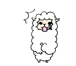 Alpaca_san sticker #14911898