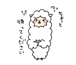 Alpaca_san sticker #14911902