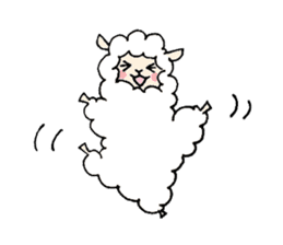 Alpaca_san sticker #14911906
