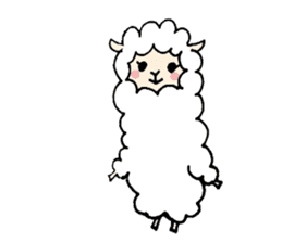 Alpaca_san sticker #14911908