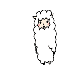 Alpaca_san sticker #14911909