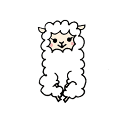 Alpaca_san sticker #14911911