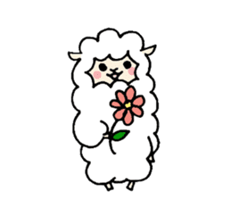 Alpaca_san sticker #14911912