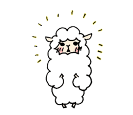 Alpaca_san sticker #14911913