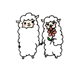 Alpaca_san sticker #14911914