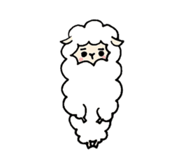 Alpaca_san sticker #14911919