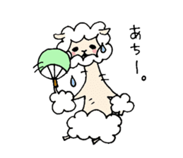 Alpaca_san sticker #14911925
