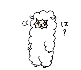 Alpaca_san sticker #14911926