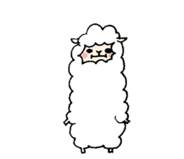 Alpaca_san sticker #14911931