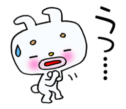 Rabbit of thick lips. sticker #14912166