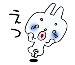 Rabbit of thick lips. sticker #14912172