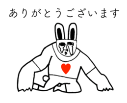 RABBIT OF ABURAYAMA 6 sticker #14912460