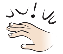 my hand talk 7 sticker #14913420