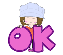 Nu Manow factory girl sticker #14913431