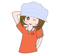 Nu Manow factory girl sticker #14913450