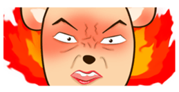 Happy Gay Deer V.4 sticker #14913508