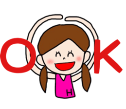 HARUMI Chan sticker #14913702