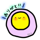 A magicai fried egg second. sticker #14913976