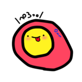 A magicai fried egg second. sticker #14913981