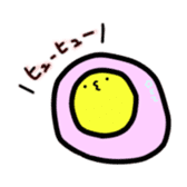 A magicai fried egg second. sticker #14913984