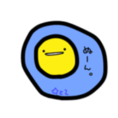 A magicai fried egg second. sticker #14913989