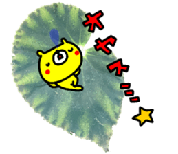 Collaboration of flowers and bears sticker #14914239