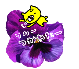 Collaboration of flowers and bears sticker #14914273