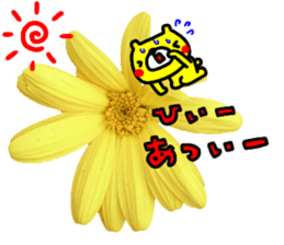 Collaboration of flowers and bears sticker #14914277