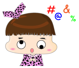 Dumpling face Girl - Ohpoo 2 sticker #14914418