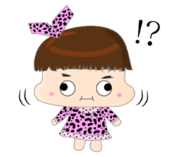 Dumpling face Girl - Ohpoo 2 sticker #14914419